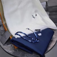 هدايا شتوية فخمة للرجال قماش وشال وسبحة