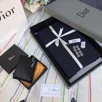 طقم ماركة ديور رجالي قماش وبوك مع تغليف مميز