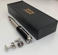 قلم وكبك ماركة مونت بلانك درجة اولى