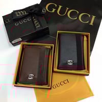 احسن محفظة رجالية ماركة قوتشي مع ملحقات الماركة