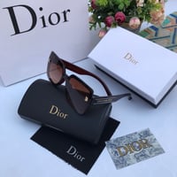 نظارة ديور | تصميم مربع كبير بعدسات ملونة