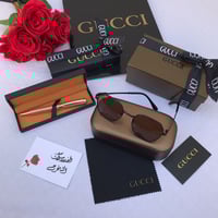 طقم هدايا رجالية ماركة قوتشي | نظارة وقلم مع تغليف...