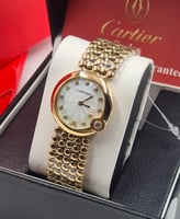 ساعة نسائية كارتير دائري الاصلي_متجر مون