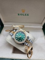 ساعة ارقام عربية - ساعات نسائي رولكس اخر اصدار - م...