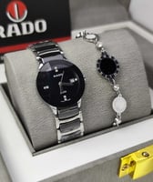 ساعات ماركة رادو نسائية - ساعة رادو نسائي سيراميك