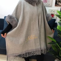 شال شتوي نسائي صوف كشميري