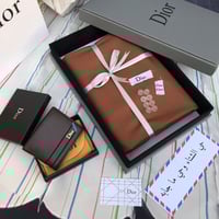 طقم ماركة ديور رجالي قماش وبوك مع تغليف مميز