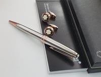 أحدث قلم وكبك ماركة مونت بلانك 2025