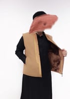 سديري شتوي رجالي بيج