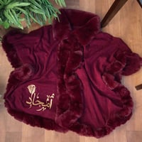 شالات شتوية نسائي صوف مع تطريز بالاسم