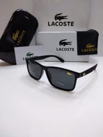 نظارات lacoste | تصميم مربع كلاسيكي مع ملحقات الما...