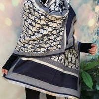 شال نسائي شتوي ماركة ديور درجة اولى_ متجر مون