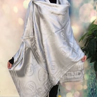 شال نسائي فندي درجة اولى مع كيس الماركة