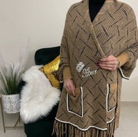 شال ذوق الاناقه الشتوي بالاسم صوف كشميري