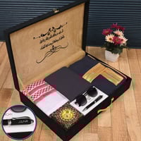 بشت رجالي ملكي مع شماغ وقماش مع مجموعة إكسسوارات #