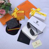 طقم هدايا لويس فيتون | نظارة، بوك، وربطة عنق (درجة...