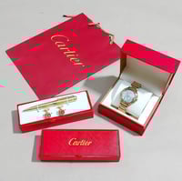 طقم ساعة وكبك وقلم ماركة كارتير - متجر مون