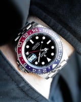 ساعة رولكس بيبسي رجالي أوتوماتيك مع كافة ملحقات ال...