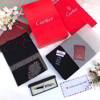 قماش هدية كارتير مع قلم كارتير و شال