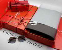 اقمشة كارتير الرجاليه مع نظارات ماركة كارتير