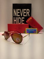 نظارات راي بان | درجة أولى مع جميع الملحقات | ألوا...