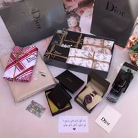 طقم هدية رجالي مع اكسسوارات رجالية ماركة ديور