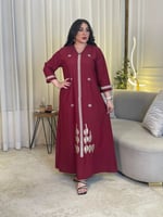 جلابيات نسائية للعيد والمناسبات - قطن مراسي بألوان...