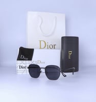 نظارات Dior ديور رجالي تصميم طيار عصري مع ملحقات ك...