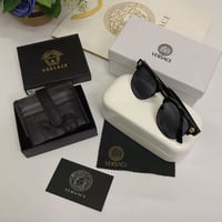 طقم نظارة ومحفظة فرزاتشي رجالي