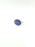 خاتم فضه خالص عيار 925 باسم أو بدون حسب الطلب