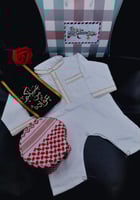 بربتوز. مع طاقيه شماغ بالإسم _متجر مون