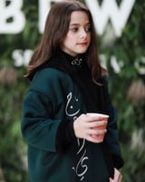 فروة اطفال بنات صوف بالاسم