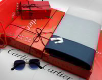 اقمشة كارتير الرجاليه مع نظارات ماركة كارتير