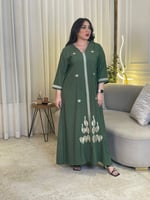 جلابيات نسائية للعيد والمناسبات - قطن مراسي بألوان...