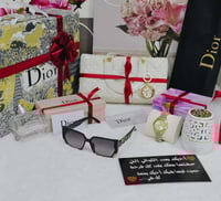 افكار هدايا عيد الاضحى - طقم ديور شنطة ونظارة وساع...