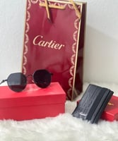نظارات كارتير رجالي | طقم مع بوك كارتير وملحقات كا...