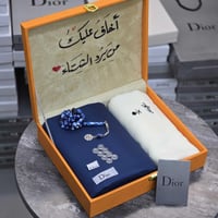 هدايا شتوية فخمة للرجال قماش وشال وسبحة