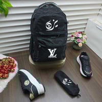 طقم شنطة مدرسية ماركة لويس فيتون