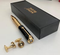 قلم وكبك ماركة مونت بلانك درجة اولى