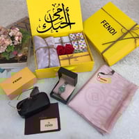 بكس هدية فندي مع شال فندي درجة اولى