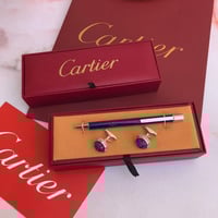 اقلام وكبكات رجالي ماركة كارتير الأصلي