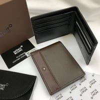 محفظة مونت بلانك جلد