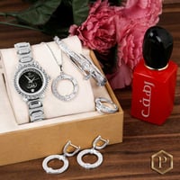 افضل هدية نسائية للعيد - مع عطر وساعة بالاسم