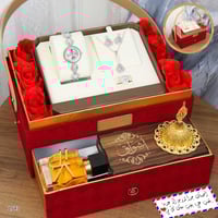 هدية عيد زواج للزوجة - طقم فاخر بالاسم