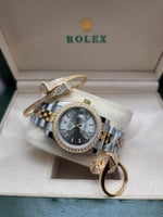 ساعة ارقام عربية - ساعات نسائي رولكس اخر اصدار - م...