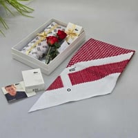 تنسيق هدية شماغ مونت بلانك وعطر