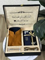 هدايا رجالي شتوي - بوكس منتوبلان سديري قماش قلم مس...