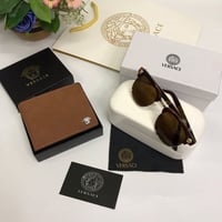 طقم نظارة ومحفظة فرزاتشي رجالي