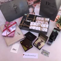 طقم هدية رجالي مع اكسسوارات رجالية ماركة ديور