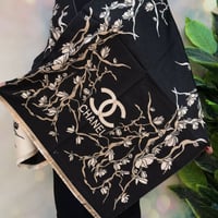 شال شانيل الاصلي- سكارف ماركة نسائي